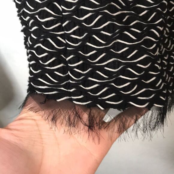 Anthropologie stretchy blouse with zip back - Picture 2 of 5